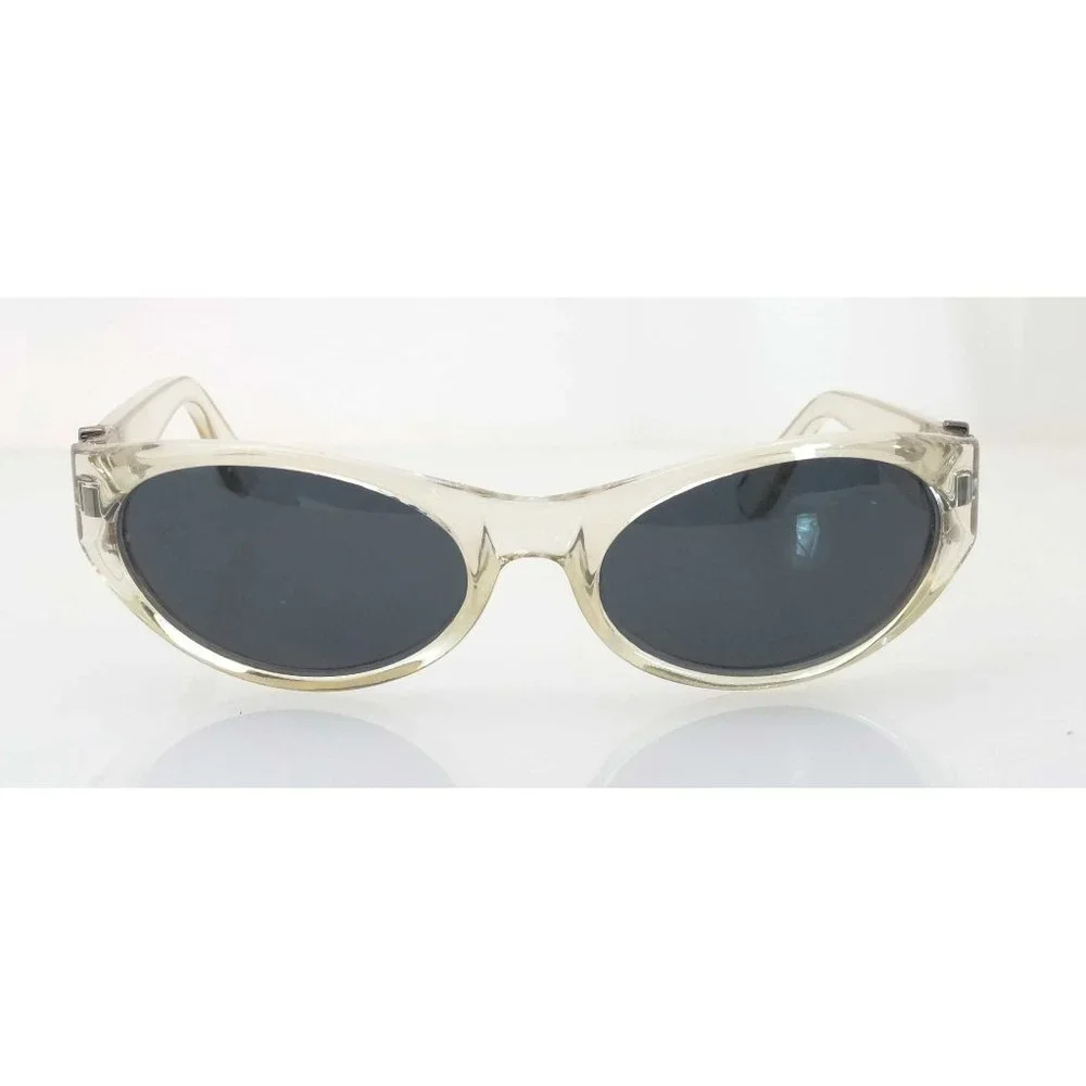 NEW Vintage VERSACE (Authentic) Mod. 407G-924 Sunglasses, Clear Acrylic frames.